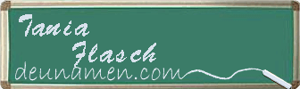 Tania Flasch Visitenkarte